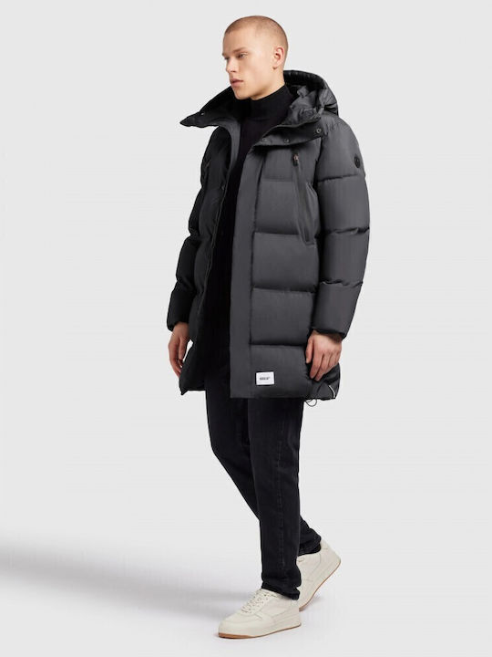Χειμωνιάτικο Μπουφάν Puffer Αδιάβροχο Spa-gry