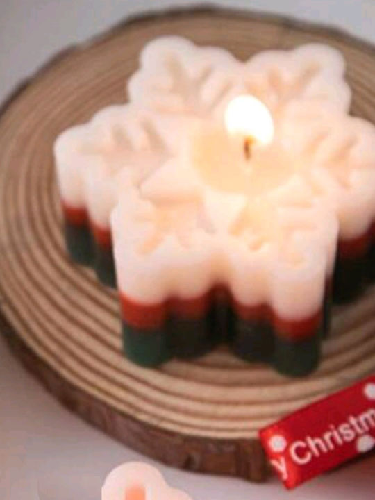Tatu Moyo Christmas White Candle