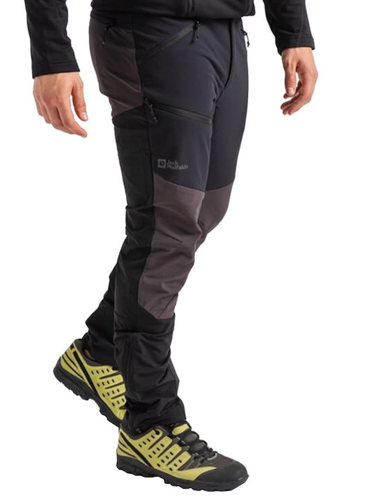 Jack Wolfskin Men's Hiking Long Trousers Black