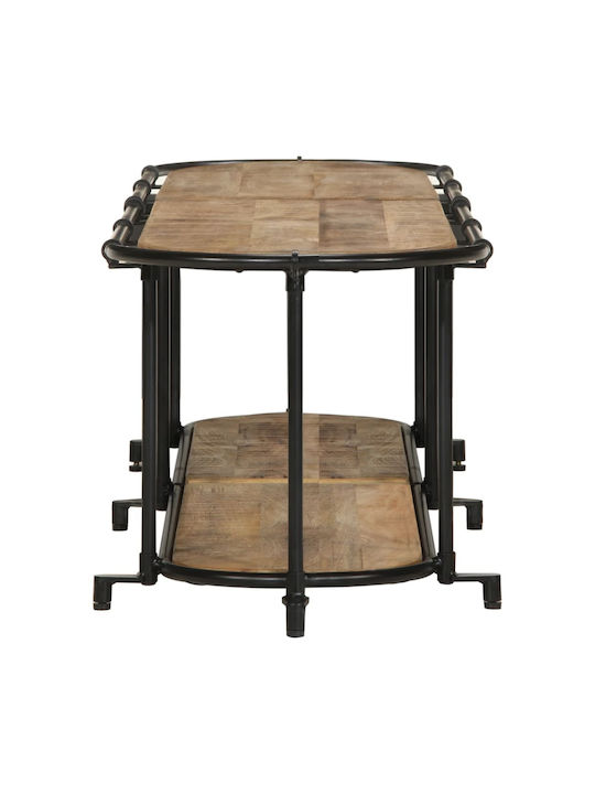 TV-Ständer aus Massivholz Braune M160xP42xH40cm