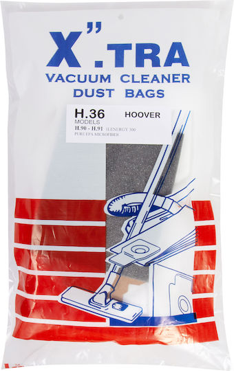 Σακούλες Υφασμάτινες Ηλεκτρική Σκούπα Xtra H.36 Hoover 10 Τεμ