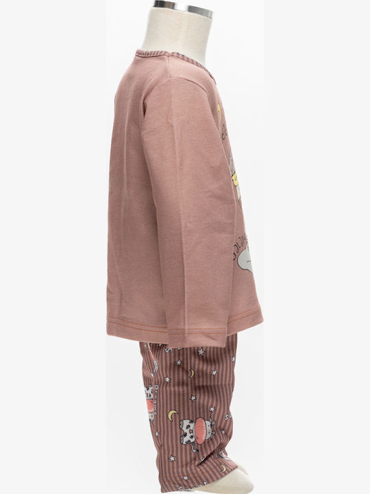 Galaxy Pijama pentru copii De iarnă Pink