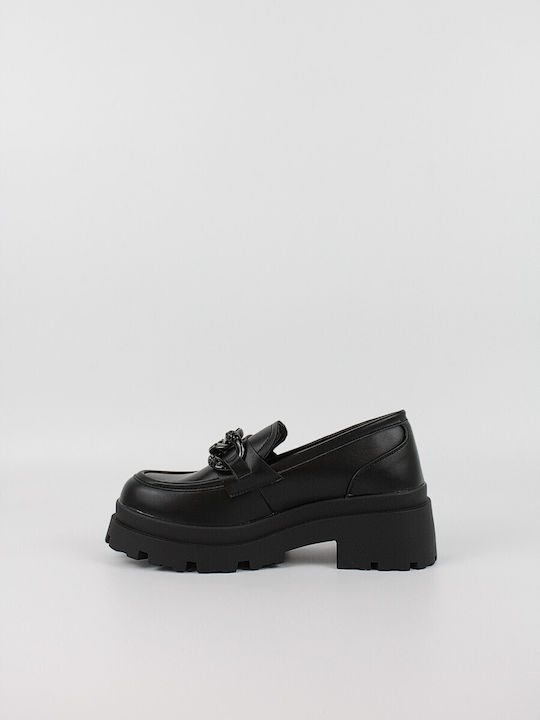 Exe Women's Loafers in Black Color