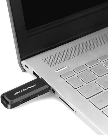 Cabletime Card Reader USB 3.0 για SD/microSD