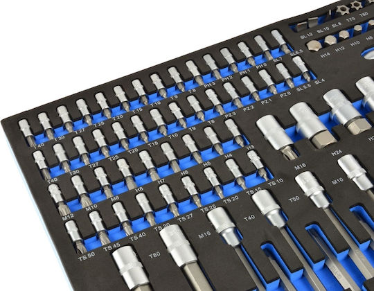 Set 102 Wrenches Screwdrivers Geko G10833b