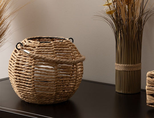 Atmosphera Φαναράκι Γυάλινο Επιτραπέζιο Καφέ 18x18x15εκ.