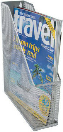 Osco Metallic Magazine File Silver
