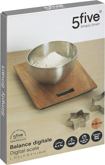 5Five Digital Kitchen Scale Up To 5kg Beige
