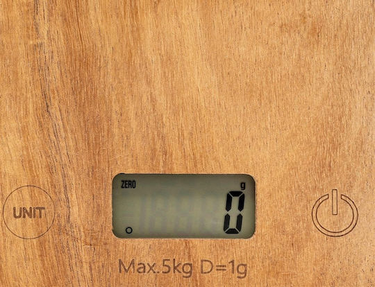 5Five Digital Kitchen Scale Up To 5kg Beige
