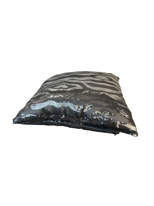 Epiplo-Fos Decorative Pillow Case Orient Silver 43x43cm.