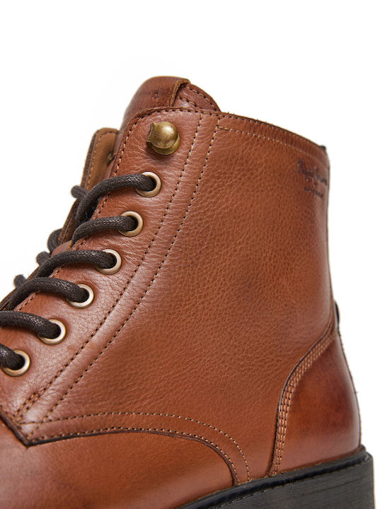 Fred Land Leather Brown Men's Boots