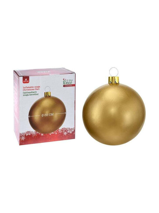 Koopman Weihnachtsfigur Kugel Goldfarben 65 cm Hoch