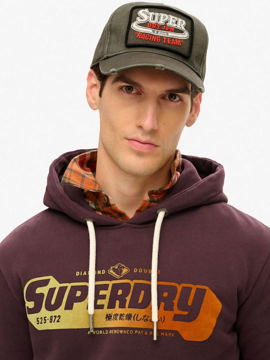 Graphic Trucker Cap Gray
