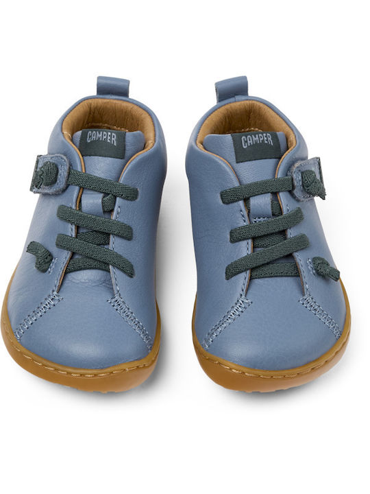 Camper Peu Cami Kids Leather Boots Gray