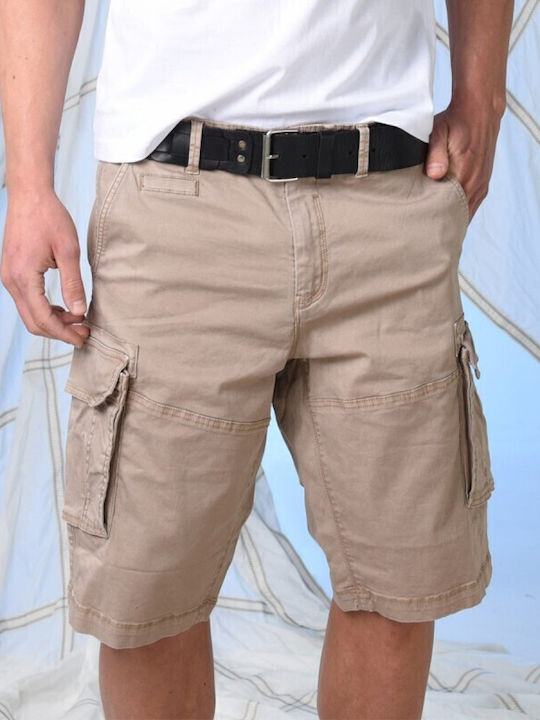 Herrenshorts Cargo Beige