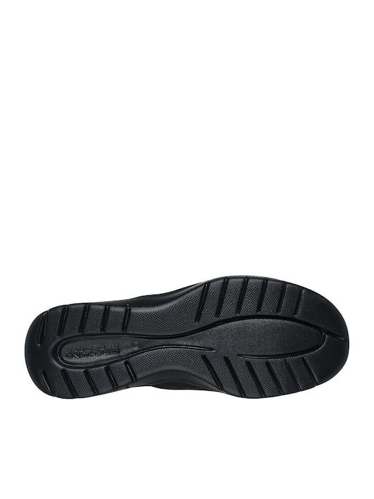 On-the-GO Flex Γυναικεία Slip-On Δερμάτινα Μαύρα