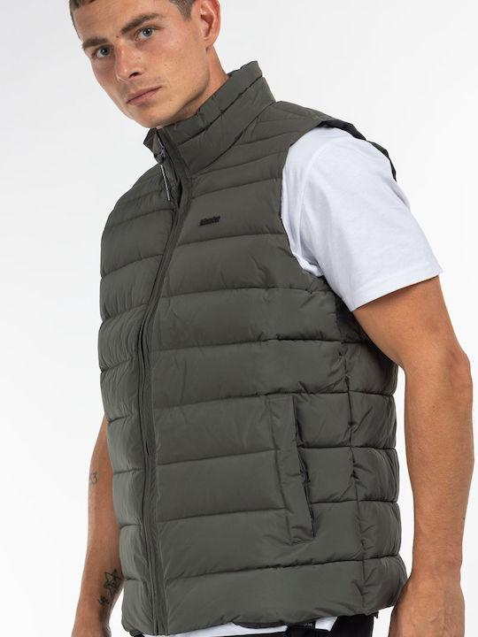 Ärmellos Jacke Khaki