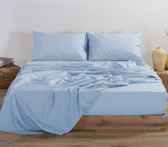 Nef-Nef Homeware Basic Σετ με Φάσα Light Blue 52x72cm 011712