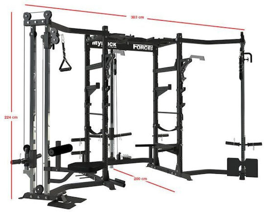 Force USA MyRack Λ-600 Power Rack fără greutăți