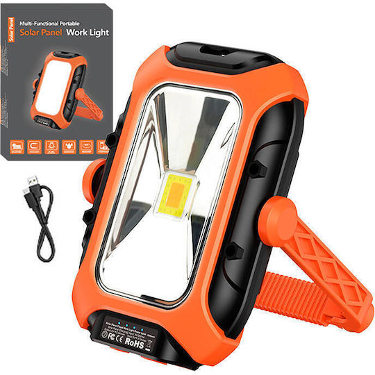 Superfire Solar Jobsite Light LED with Brightness up to 500lm