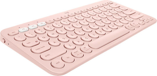 Logitech K380 Kabellos Bluetooth Nur Tastatur Deutsch Pink