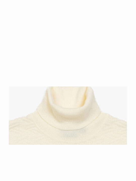 Langarm-Pullover White