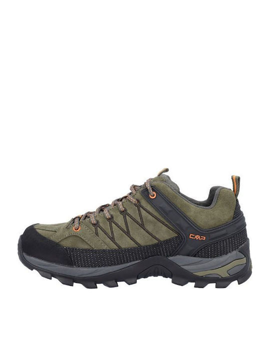 CMP Rigel Men's Hiking Shoes Waterproof Olive-Flame