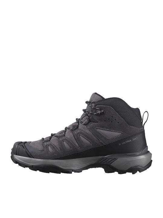Salomon X Ultra 360 Ltr Mid GTX Women's Hiking Waterproof Boots With Gore-Tex Membrane Black