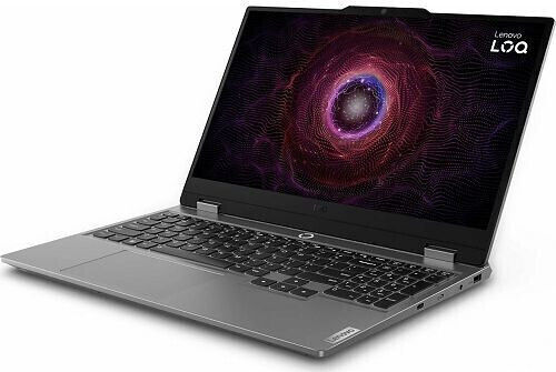 Lenovo LOQ 15ARP9 15.6" IPS FHD 144Hz (Ryzen 7-7435HS/24GB/512GB SSD/GeForce RTX 4050/No OS) Luna Grey (International English Keyboard)