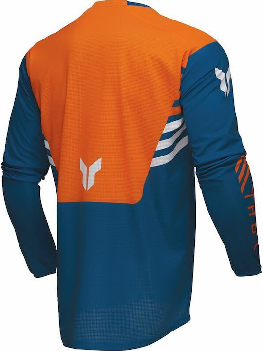 Thor Launchmode Men's Jersey Motocross Blue