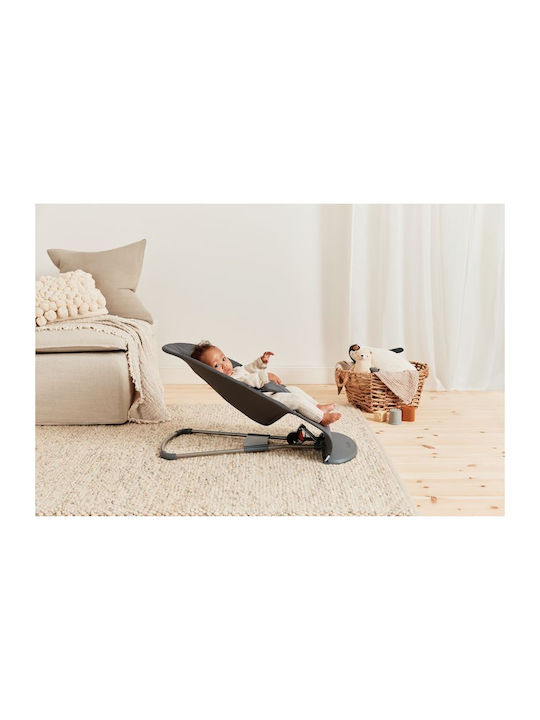 BabyBjorn Ръчен Релакс Бебе Bliss Woven Petal Quilt Антрацит за Дете до 13кг