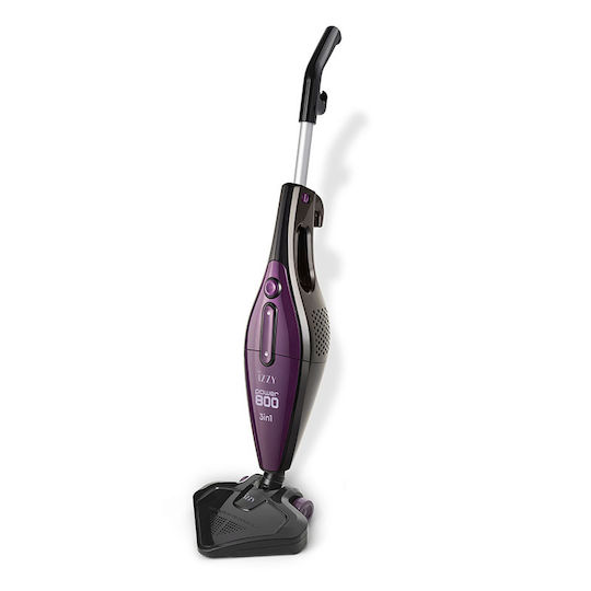 Izzy 3in1 Super Power 800 IZ-4001 Ηλεκτρική Σκούπα 2 σε 1 Stick & Χειρός 800W Μωβ