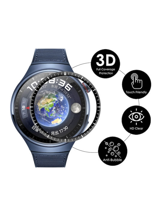 1 Τεμ Huawei Watch 4 Pro Enkay 3d Full Coverage Soft Pc Edge + Pmma Hd Screen Protector Film