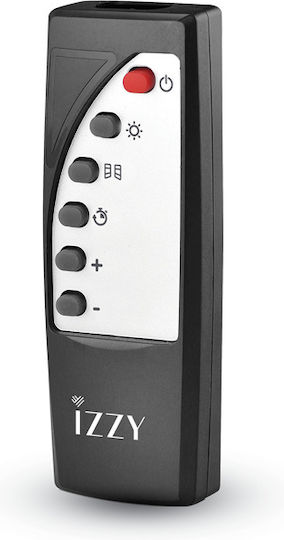 Izzy IZ-9017 Конвектор Подов 2200W с Електронен Термостат 83x52см Черен