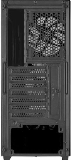 Aerocool Designer-G-BK-v1 Gaming Midi Tower Computer Case with Side Window Black