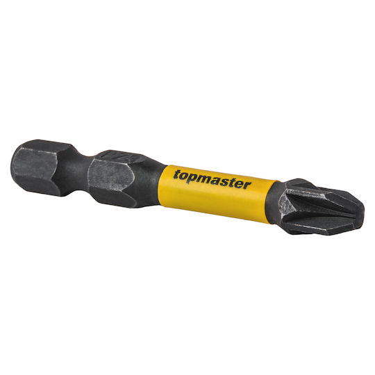Topmaster Set 2 Screwdriver Bits Cross / Star/Torx