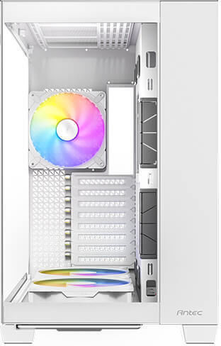 Antec C8 ARGB Gaming Full Tower Κουτί Υπολογιστή με Πλαϊνό Παράθυρο Λευκό