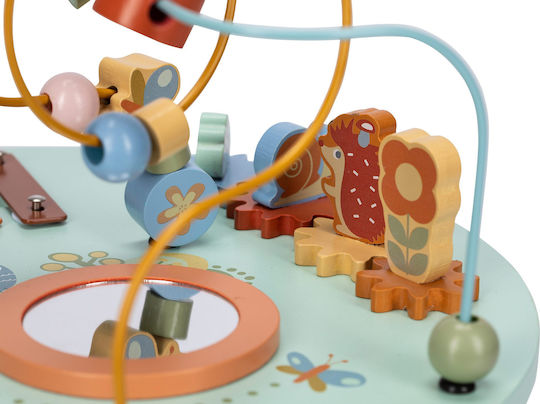 FreeOn Activity Table made of Wood with Sounds for 18++ Months