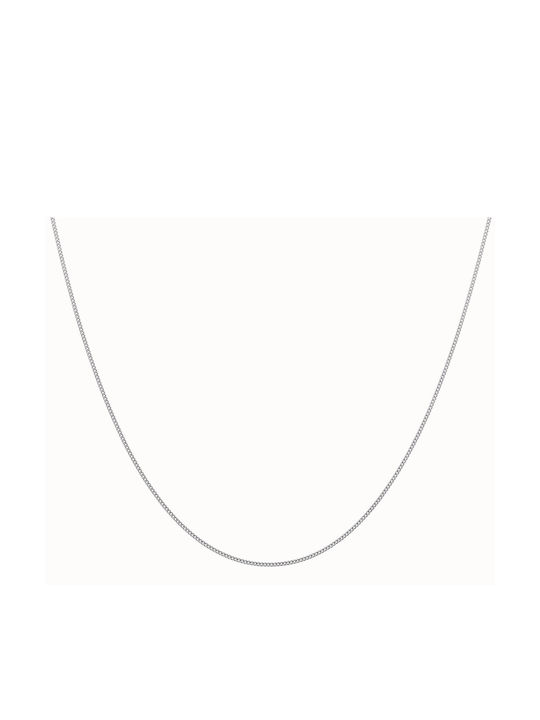 Croma Catene Silver Chain Neck Length 45cm