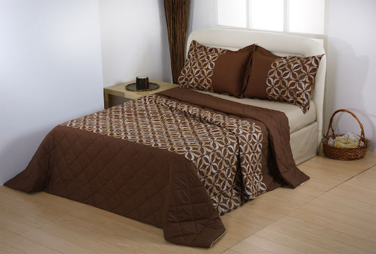 Carven Σετ Μονή 160x240cm Σοκολά Carven Σετ Μονή 160x240cm Σοκολά