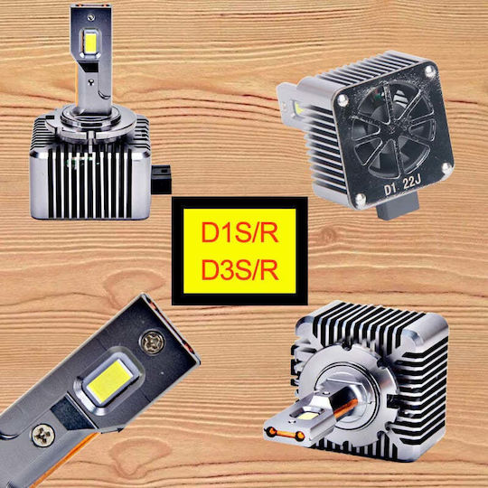 Set de 2 becuri LED Xenon D1s 6500k 10000lm Xenon VW BMW Audi