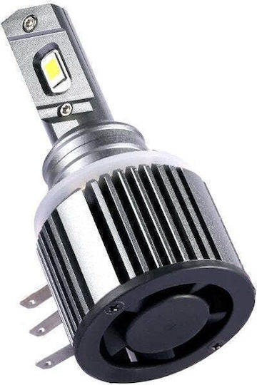 Set de 2 becuri LED H15 Canbus 120w 12000lm Lumină Albă Fără Eroare Sensibilă