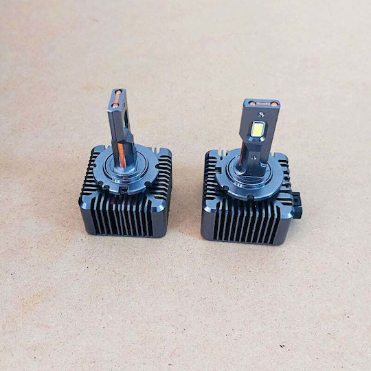 Set de 2 becuri LED D3s Bgr10 Canbus LED Xenon Conversie 6500k 10000lm