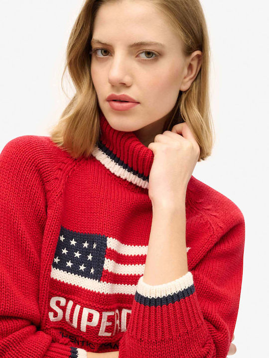 Superdry Pullover Red W6110538A-OPI