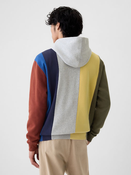 Sweatshirt mit Kapuze Crazy Stripe