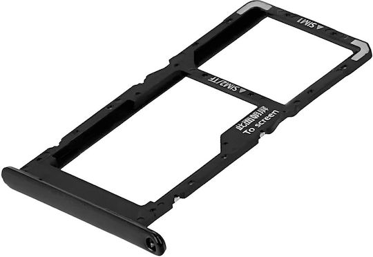Clappio Sim Card Slot Huawei Nova Y70 Nano Sim Micro-sd Black