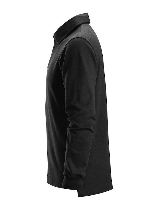 Snickers Workwear Μπλούζα Εργασίας Polo Μαύρη 2612