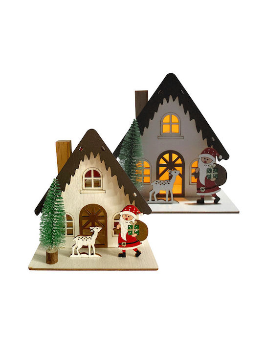 Weihnachts- Beleuchtete Dekorative Darstellung 13.5x13x9.5cm