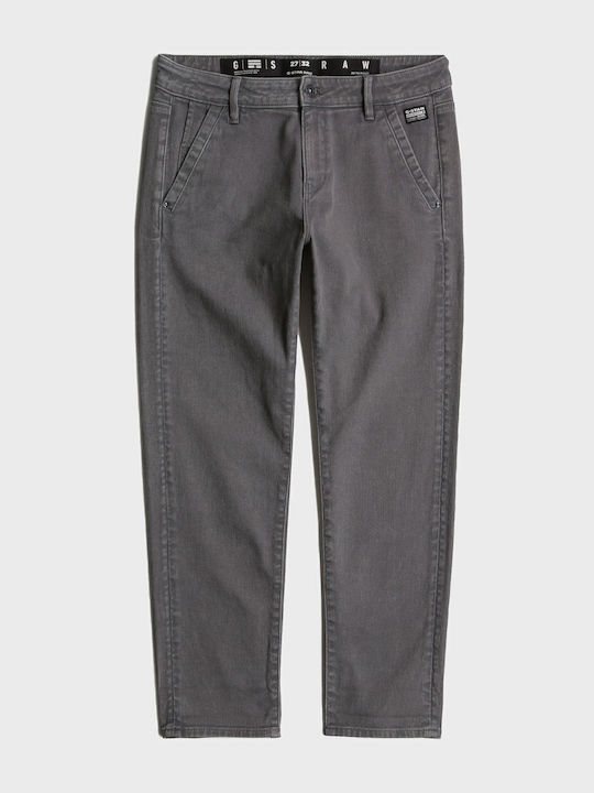 Kate Women's Fabric Trousers Boyfriend Fit Grey