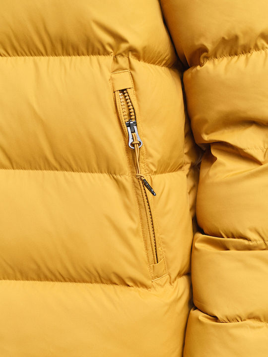 Winter Jacket Puffer Yellow